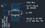 Pipe Sleeve Detail -Typical - CAD Files, DWG files, Plans and Details