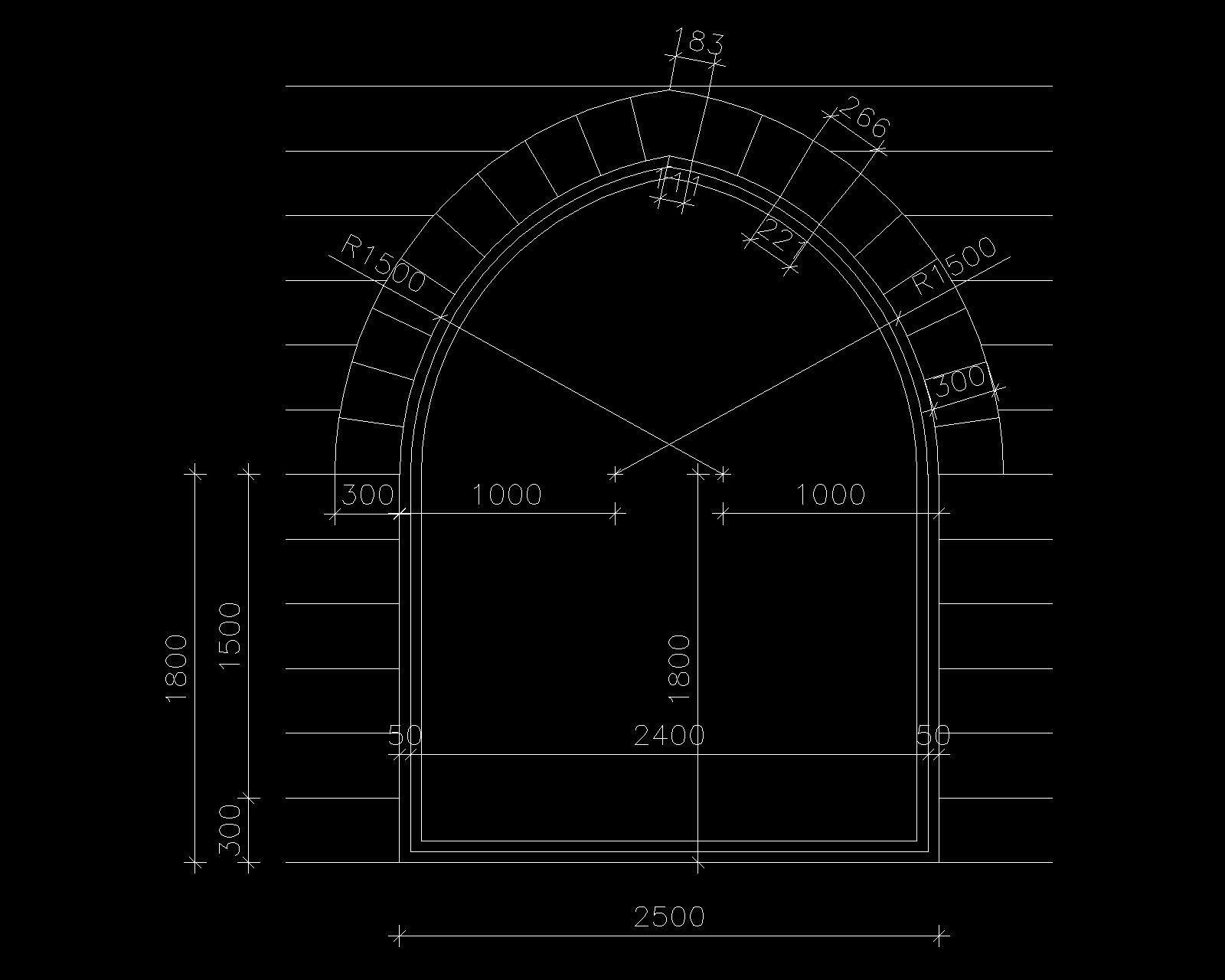 Arch Detail 1 Cad Files Dwg Files Plans And Details