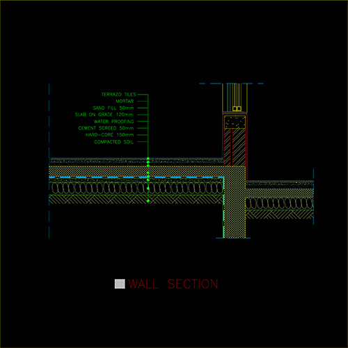 WALL SECTION - CAD Files, DWG files, Plans and Details