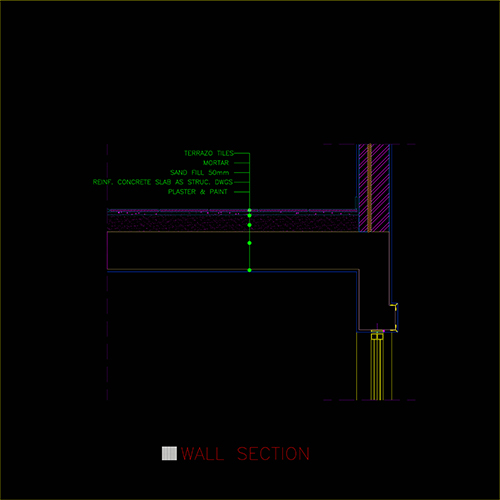 WALL SECTION DETAIL - CAD Files, DWG files, Plans and Details