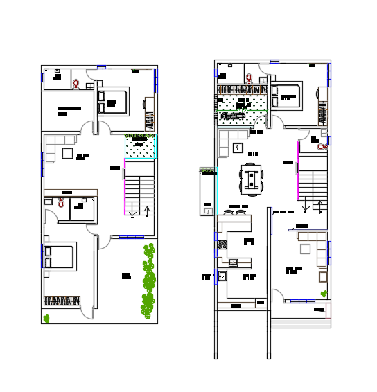 underbasement carparking residential plan - CAD Files, DWG files, Plans ...