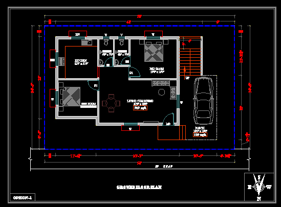 template dwg floor plan office