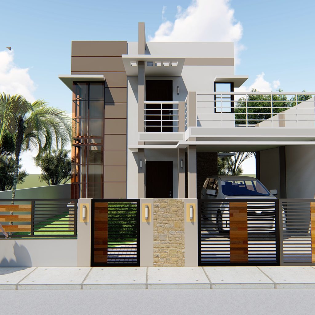 2-Storey Residential House Plan - CAD Files, DWG files, Plans and Details