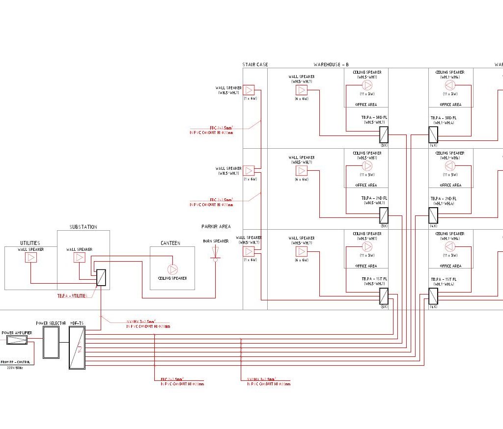 Pa System Schematic Diagram