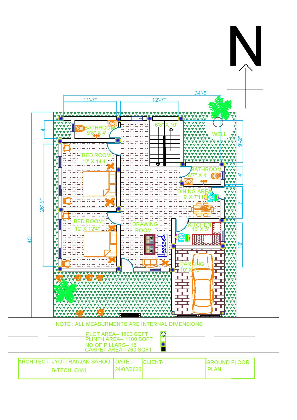 40-x45-2-bhk-residential-flat-cad-files-dwg-files-plans-and-details