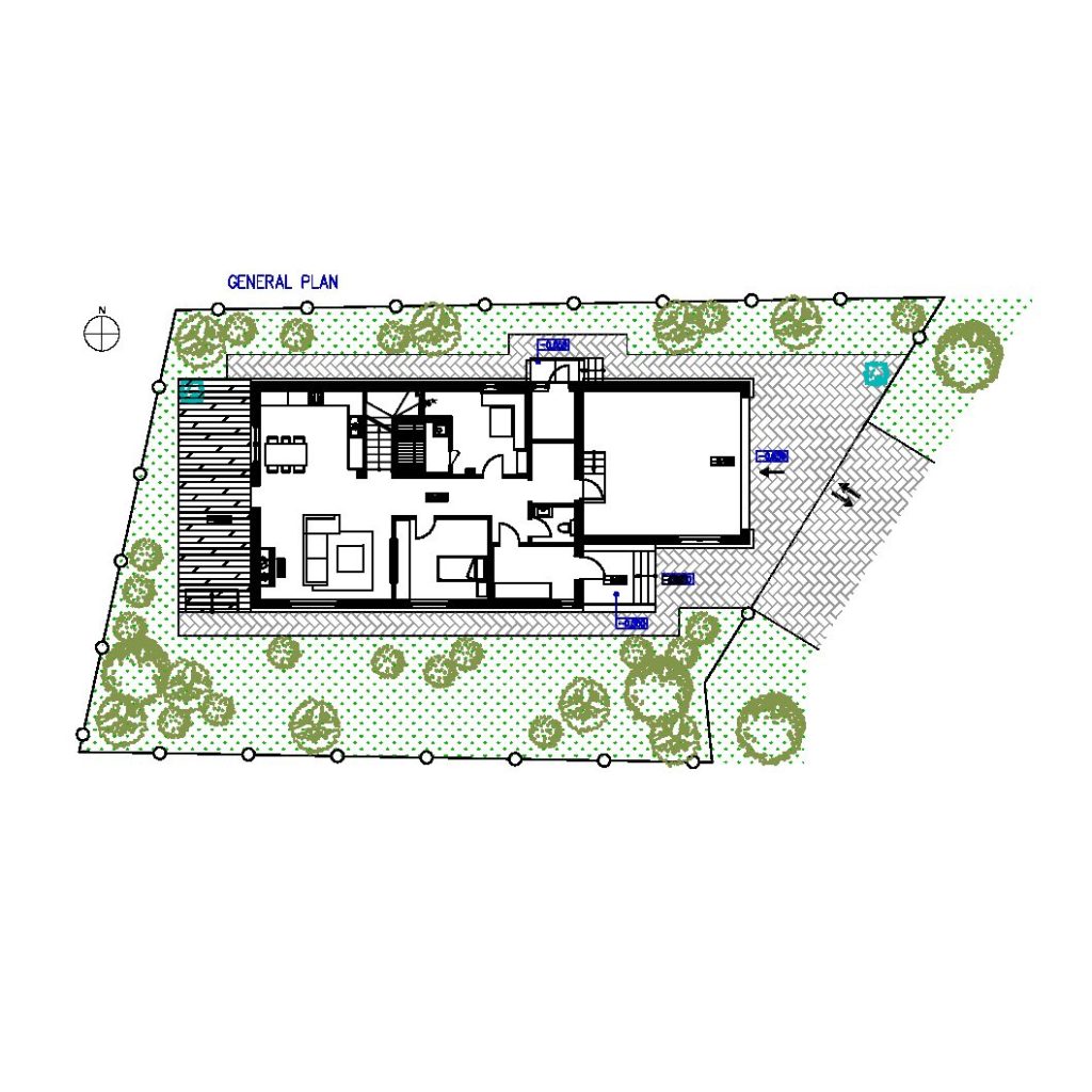 Modern House Plan 2D CAD Files DWG Files Plans And Details