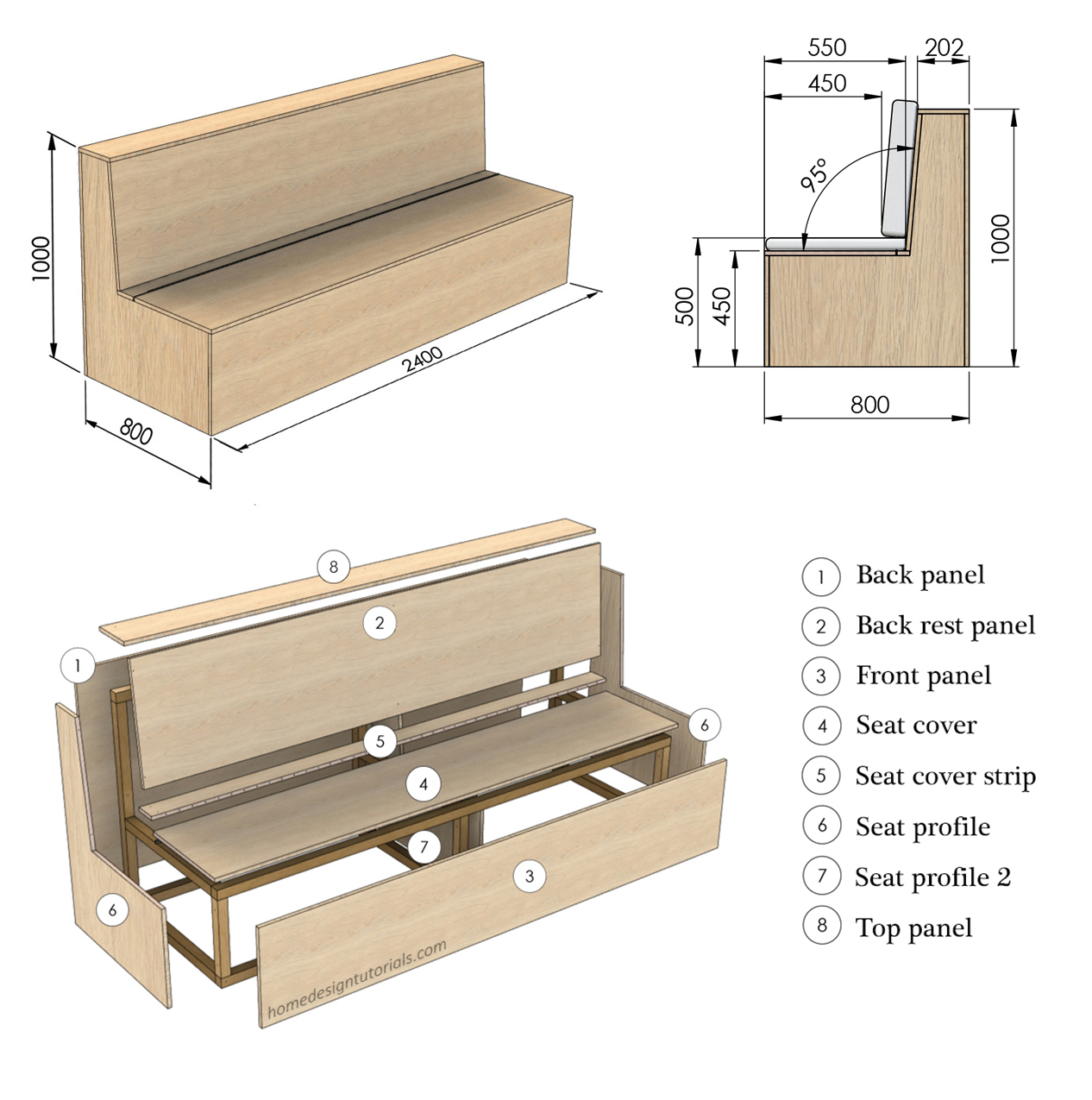 Planter bench plans Idea