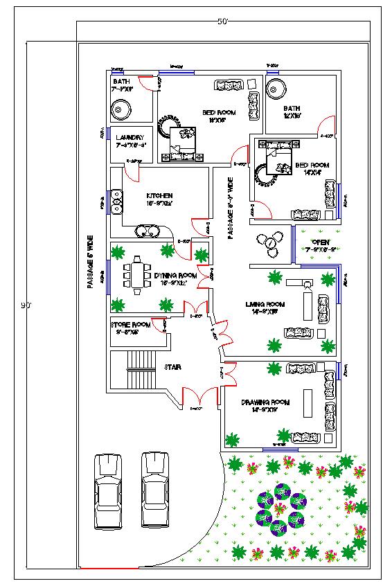 38 1 Kanal House Plan Autocad File - vrogue.co