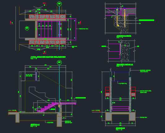 Precast stairs and mould design - CAD Files, DWG files, Plans and Details