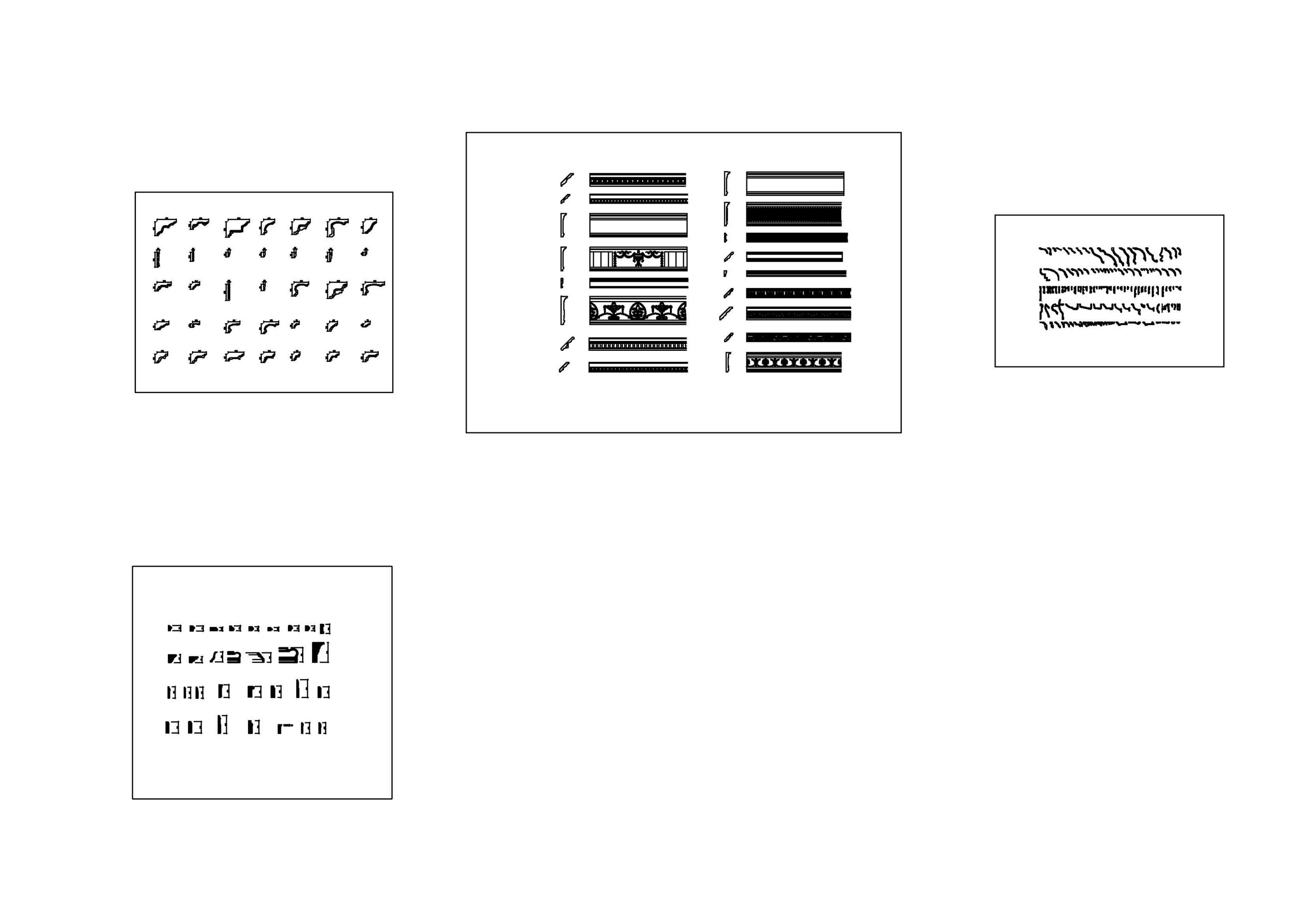 Classic Cornices - CAD Files, DWG files, Plans and Details