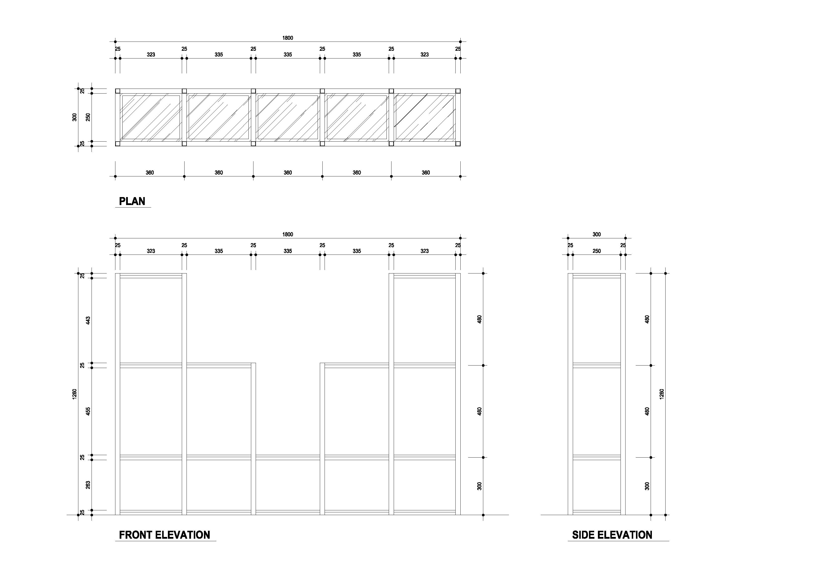 Cupboard 14 - CAD Files, DWG files, Plans and Details