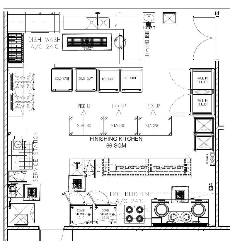 STAFF SERVERY KITCHEN SPECIALIST - CAD Files, DWG files, Plans and Details