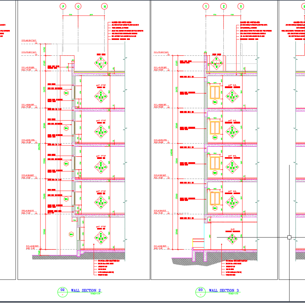 Wall Section-SE-09.3102 - CAD Files, DWG files, Plans and Details