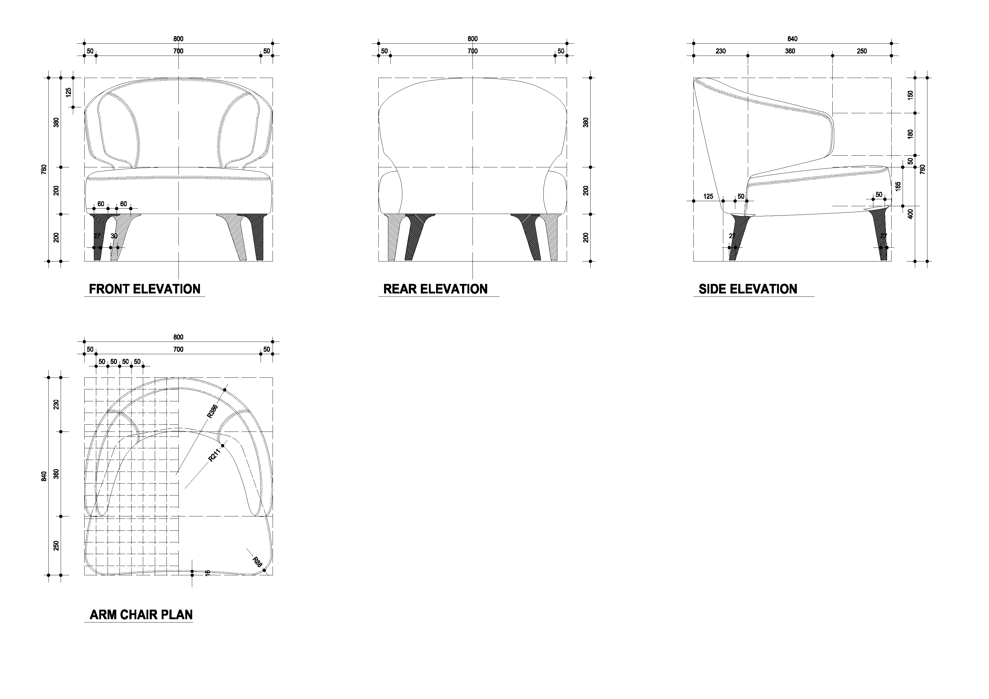 chair-35 - CAD Files, DWG files, Plans and Details