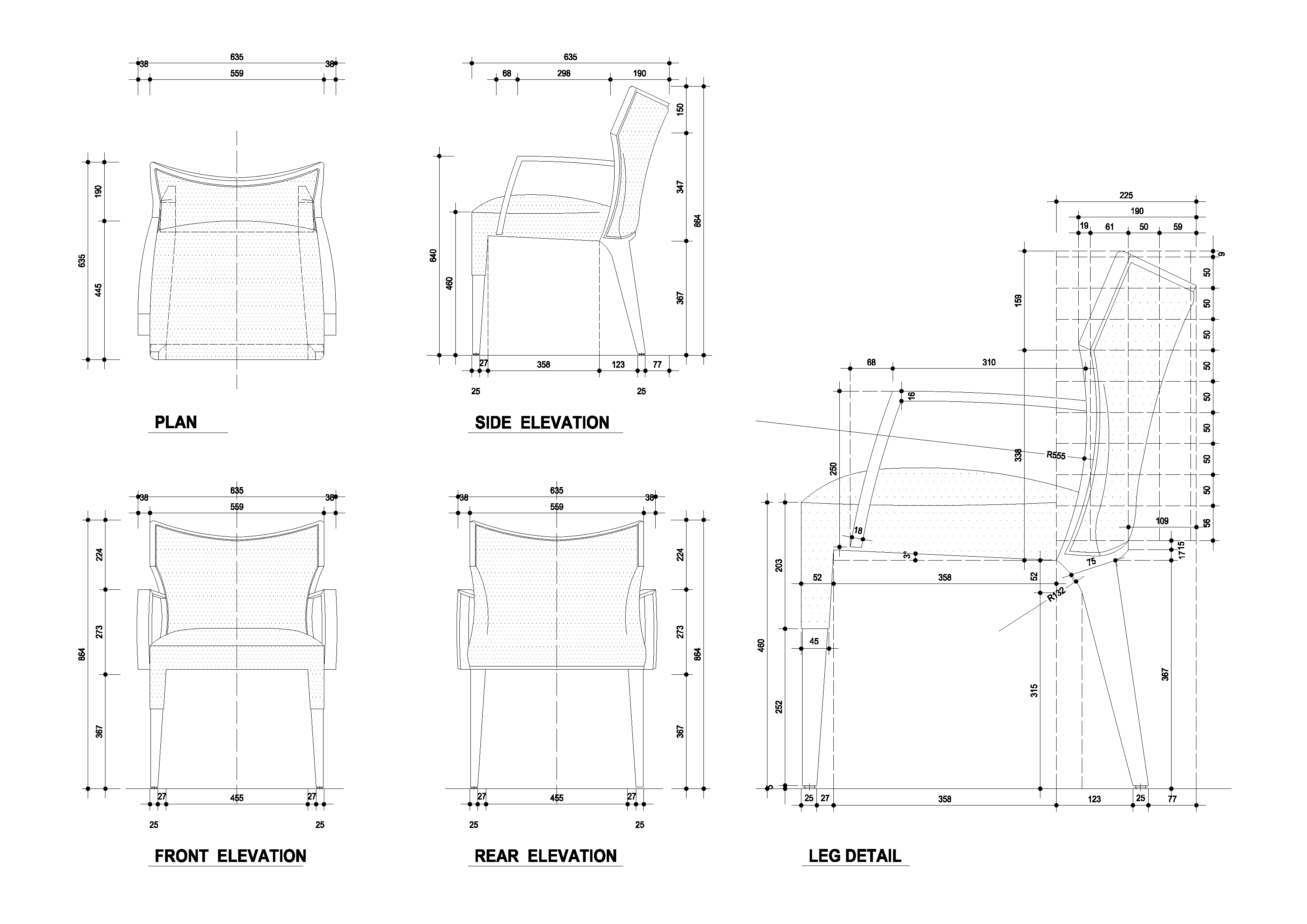 chair-42 - CAD Files, DWG files, Plans and Details