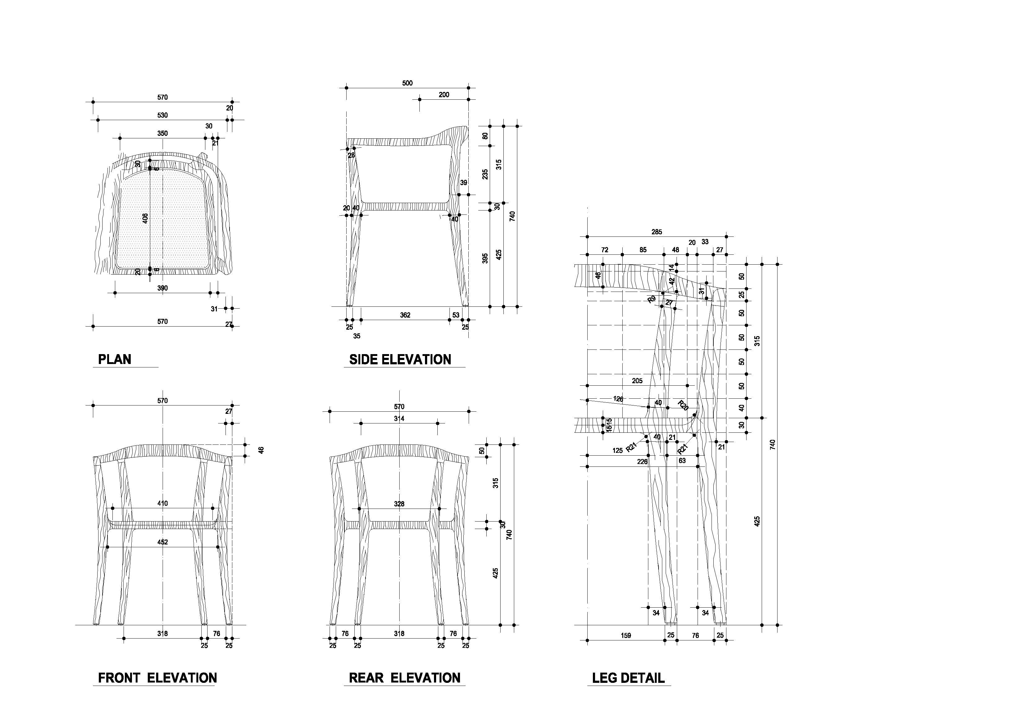 CHIAR-46 - CAD Files, DWG files, Plans and Details