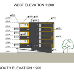 Hotel building, CAD file