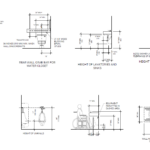 32 ADA Details with dimensions of accessibility elements