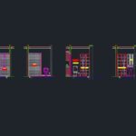 Victorian Bathroom Elevations.