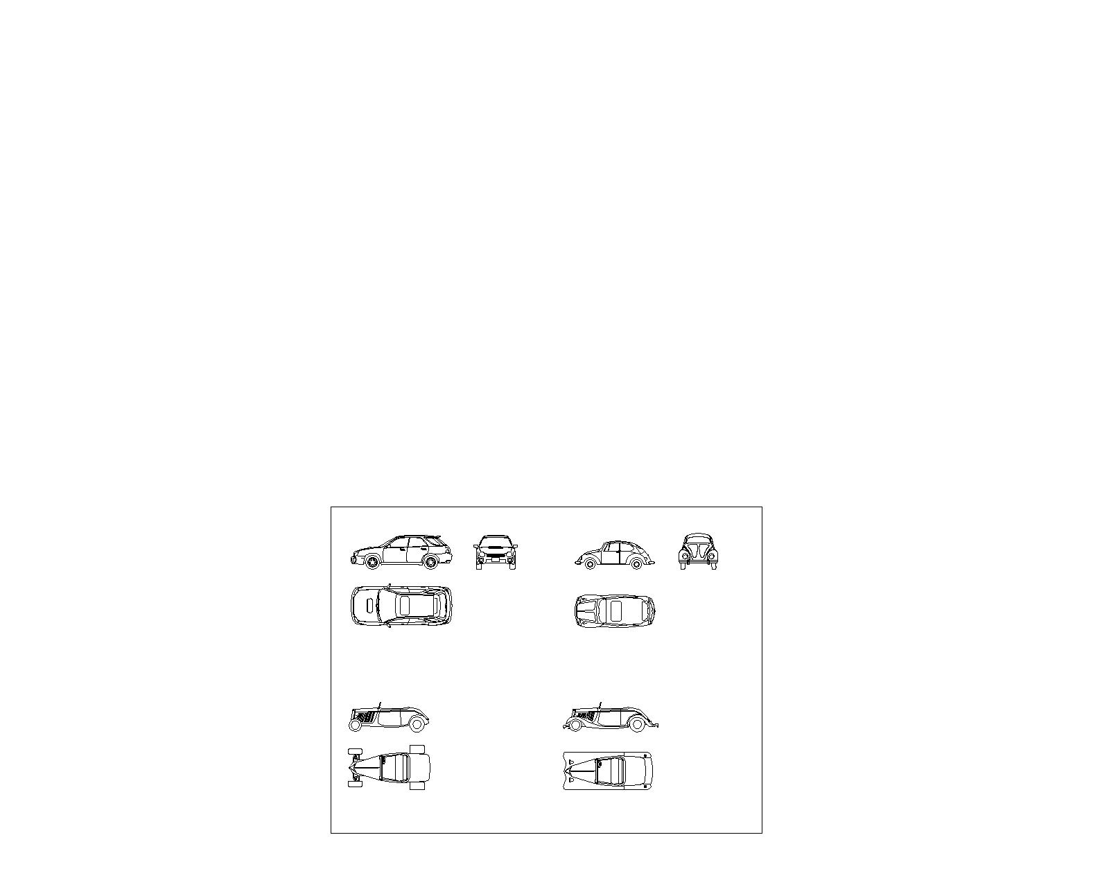 car model - CAD Files, DWG files, Plans and Details