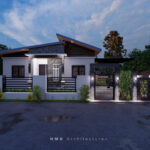 BUNGALOW HOUSE (PANEL TYPE ROOF) 3 BEDROOMS