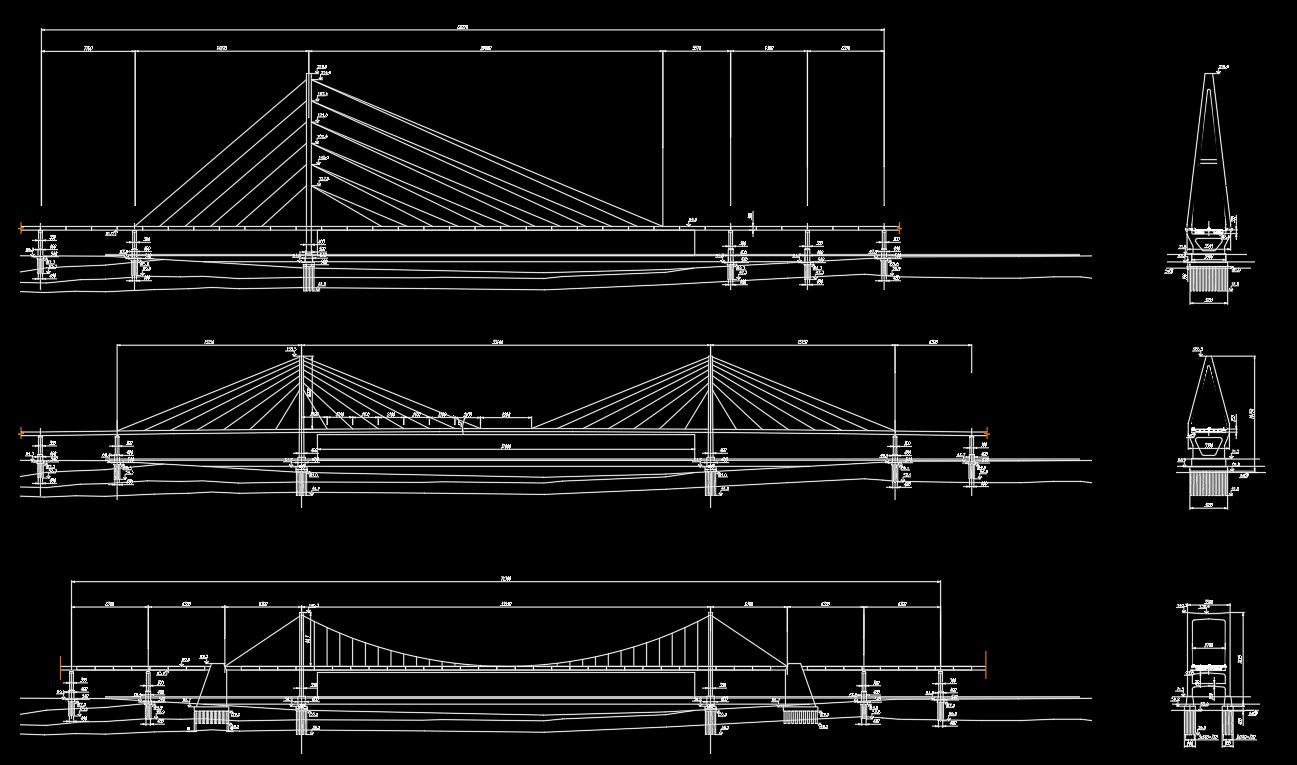 Share 133+ cable stayed bridge sketch super hot - in.eteachers