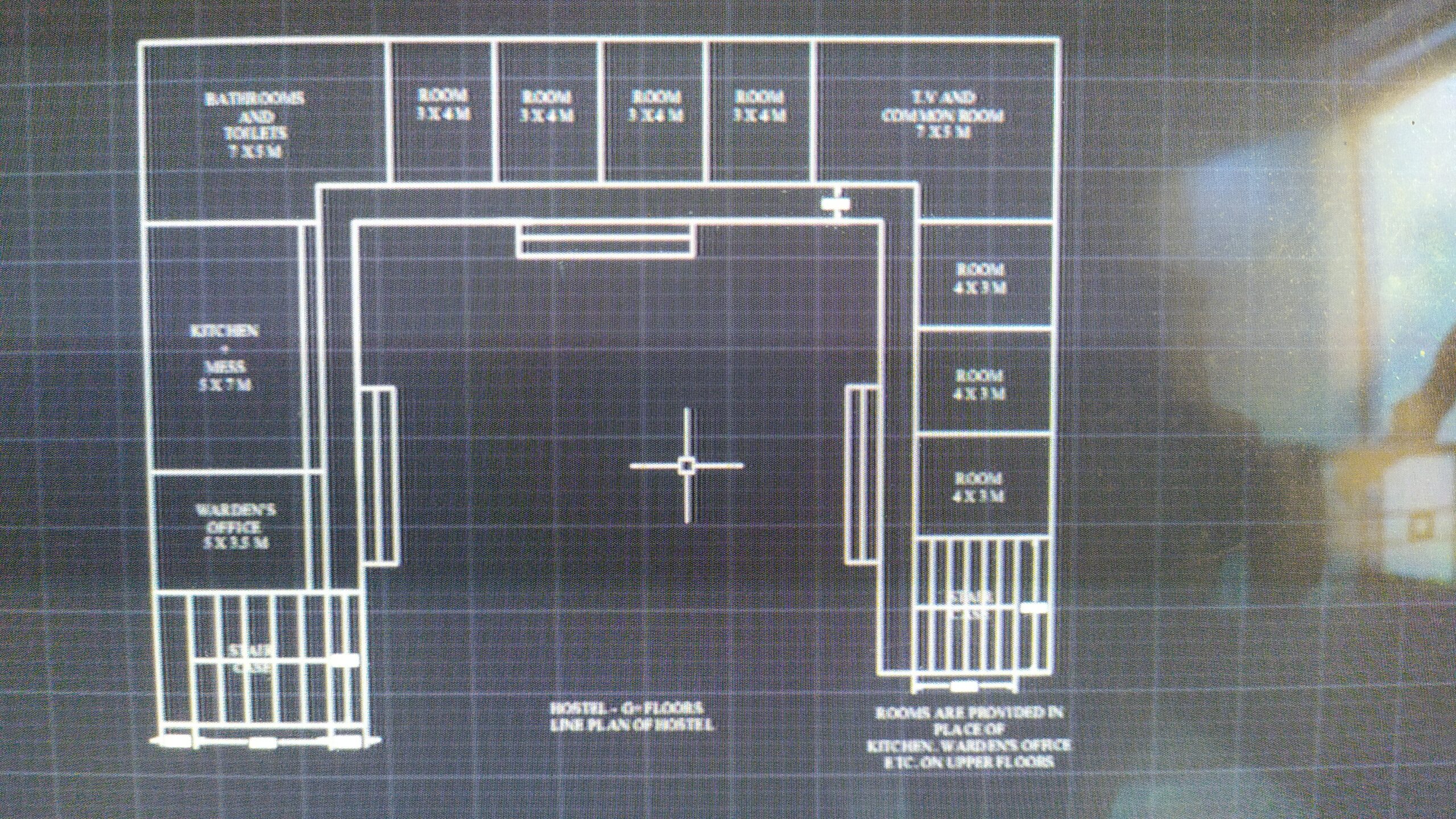 PLAN FOR HOSTEL CAD Files DWG Files Plans And Details