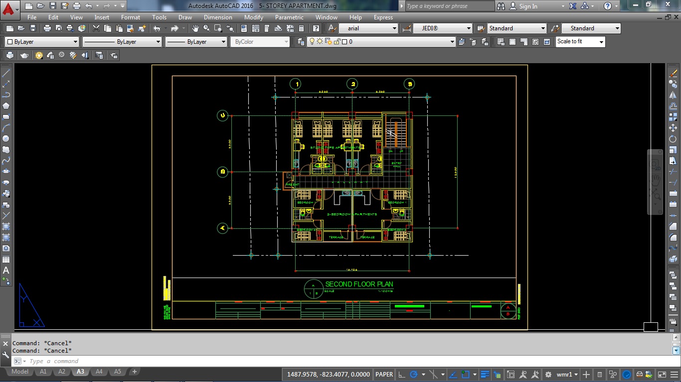 5-STORY APARTMENT - Files, Plans and Details