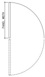 Dynamic Door (Plan View) - Parts - CAD Files, DWG files, Plans and Details